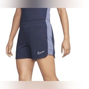 Nike Women's Dri-FIT Academy 23 Soccer Shorts navy size XL mesh DX0128 athletic